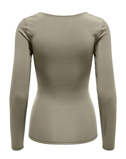 Ea 2-Way Deep Neck T-shirt - Only